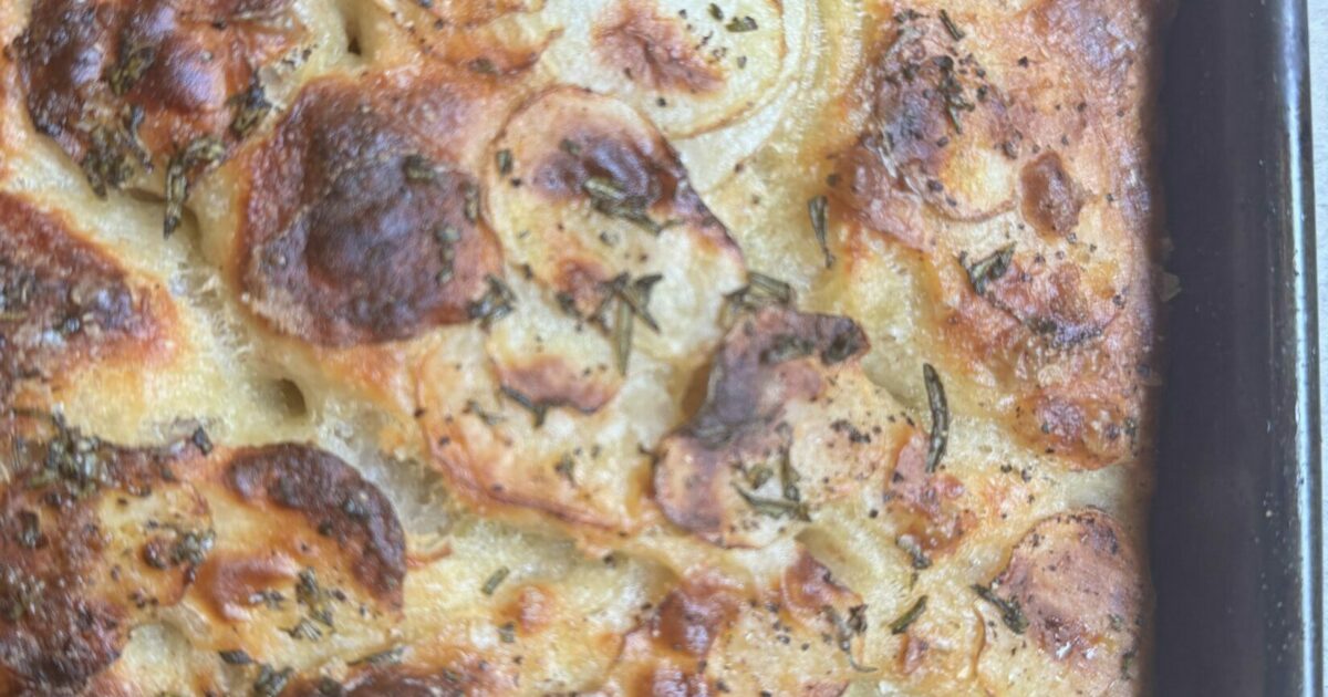 Baby Potato & Rosemary Focaccia | RootZero